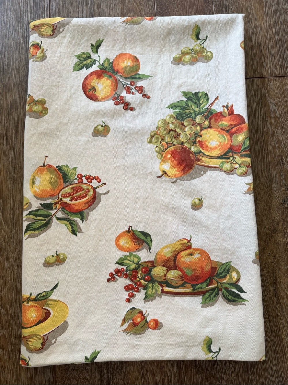 Williams Sonoma tablecloth fall autumn 70x108